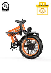 Sasikeibike E7 folding orange