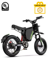 SASIKEIBIKE Y7 fat tire electric bike side view