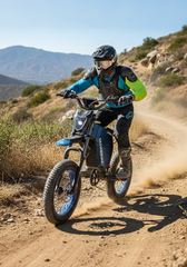 SASIKEIBIKE Y7 Fat Tire Electric Dirt Bike