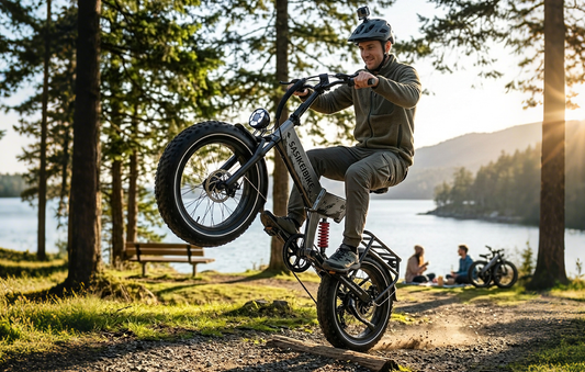 Sasikeibike E7, folding electric bike, best budget ebike 2026, 1500W ebike, fat tire folding bike.