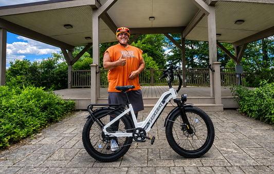 SASIKEIBIKE C6 Electric Bike for Comfortable Everyday Riding