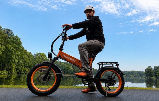 SASIKEIBIKE E7 Folding Electric Bike Review | Powerful Fat Tire E-Bike