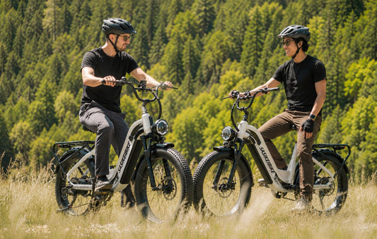 SASIKEIBIKE C6: 24-Inch Fat Tire Electric Bike for Daily Commutes and Weekend Rides