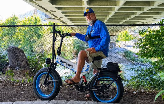 750W Folding Electric Bike for Adults | SASIKEIBIKE E7