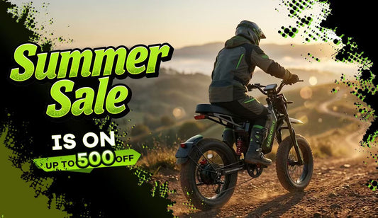 Beyond the Pavement: Why the Sasikeibike Y7 48V Fat Tire Ebike is Built for Adventure.