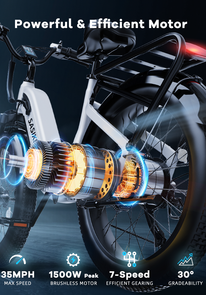 SASIKEIBIKE 24'' C6 Electric Bike