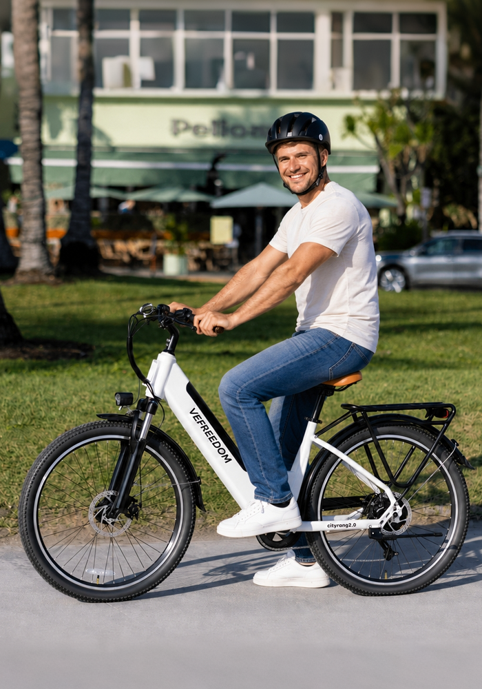 VEFREEDOM Cityrang 2.0 e-bike with comfortable design for city rides