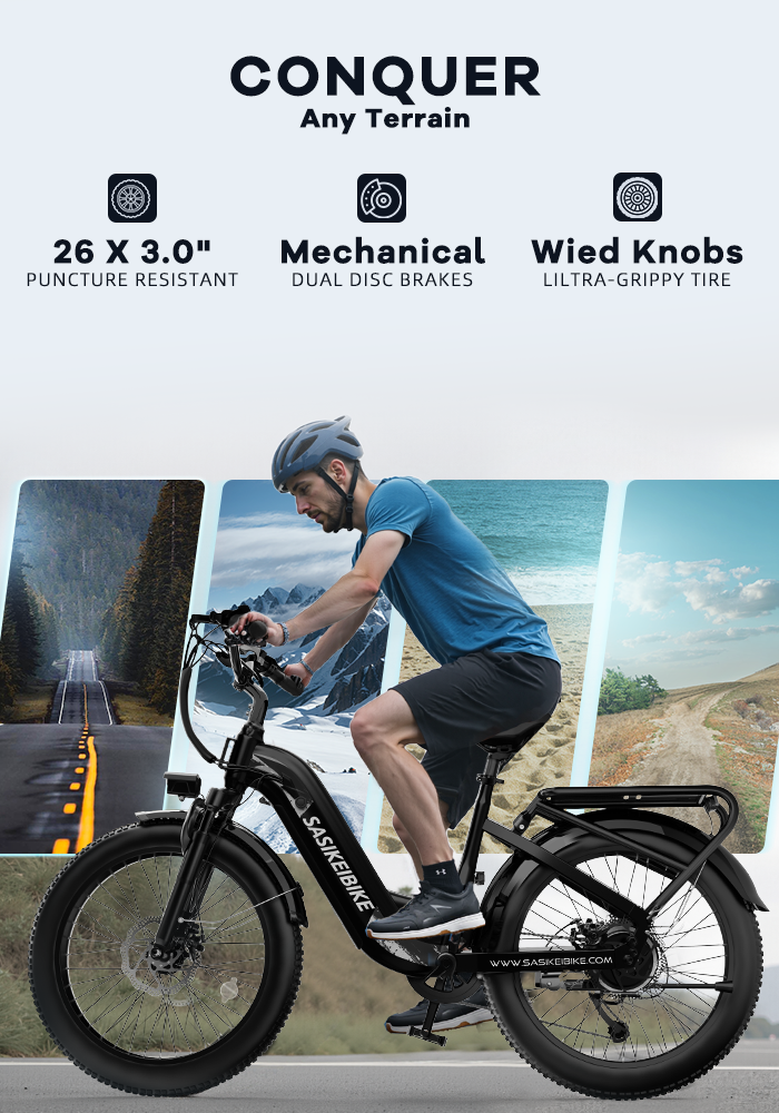 SASIKEIBIKE 24'' C6 Electric Bike