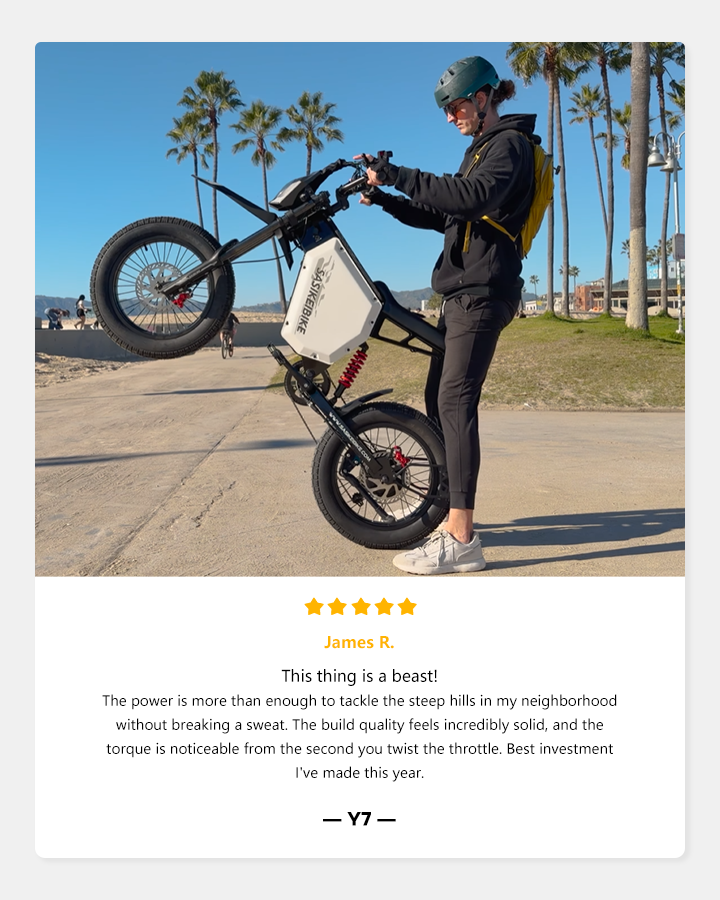 Sasikeibike Y7 review