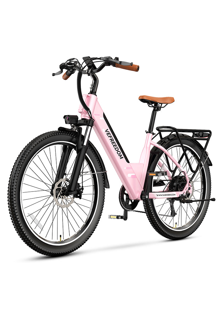 pink electric bicycle vefreedom cityrang 2.0 electric bike – SASIKEIBIKE