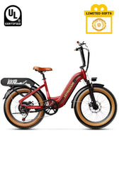 VEFREEDOM A8 electric bike red
