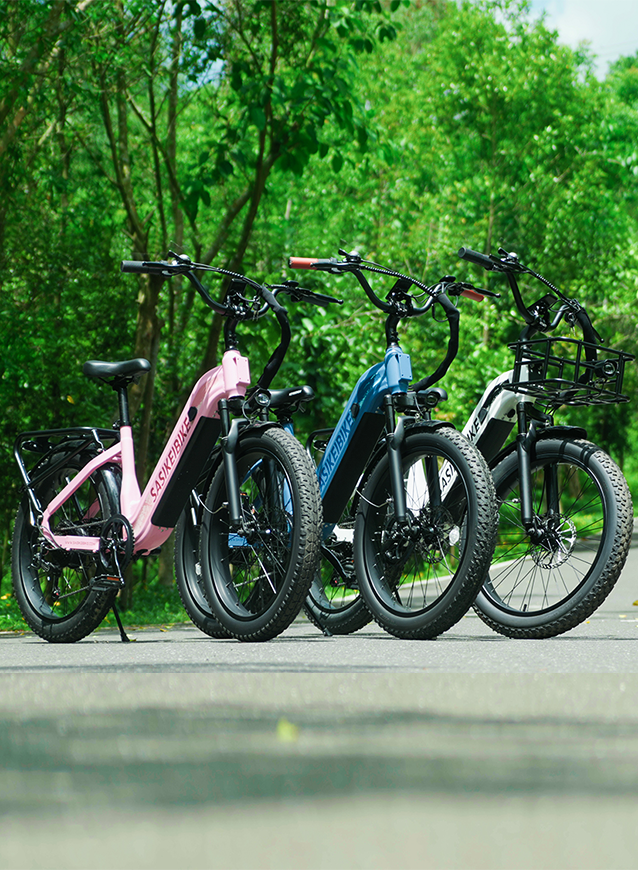 Sasikeibike C6 Alt  e-bike available in multiple colors for urban style
